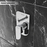 Alive Brass Diverter Set with Spout, 8